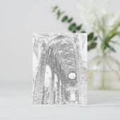 Innenausstattung Postkarte (Stehend Vorderseite)