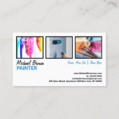 Innenausstattung Visitenkarte (Rückseite)