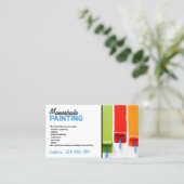 Innenausstattung Visitenkarte (Stehend Vorderseite)