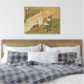 Innenbereich, c.1730 leinwanddruck (Insitu (Schlafzimmer))