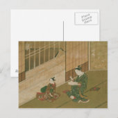 Innenbereich, c.1730 postkarte (Vorne/Hinten)