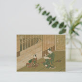 Innenbereich, c.1730 postkarte (Stehend Vorderseite)