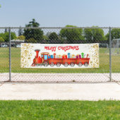 Innenbereich Kundenspezifische Banner-Merry Weihna Banner (Insitu)