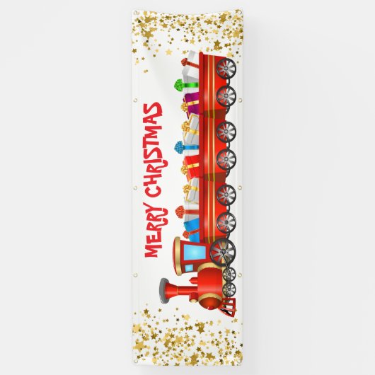 Innenbereich Kundenspezifische Banner-Merry Weihna Banner (Vertikal)