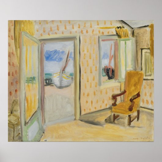 Innenbereich mit Open Door Matisse Poster (Vorne)