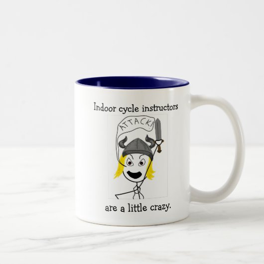 Innenc$radfahren-angriff! Tasse (Rechts)