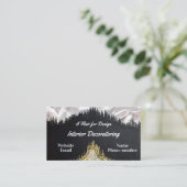 Innendekorationskarte Visitenkarte (Stehend Vorderseite)