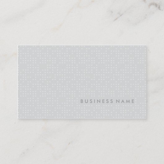 Innendekorator Business Card Helle Plätze Visitenkarte (Rückseite)