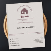 Innendekorator Flyer