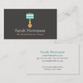 Innendekorator-Lampen-Designer Visitenkarte (Vorne/Hinten)