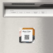 Innendesign Einfach Abstrakter QR-Code-Bus Magnet (In Situ (Geschirrspüler))