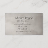 InnendesignVisitenkarte Visitenkarte (Rückseite)