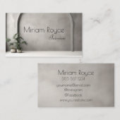 InnendesignVisitenkarte Visitenkarte (Vorne/Hinten)