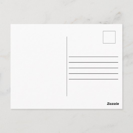 Innengepflasterte Pflanze Brautparty Grünpflanzen Postkarte (Rückseite)