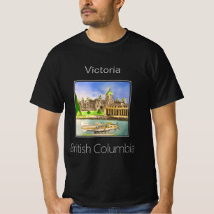 Innenhafen, Victoria und Seaplane, BC Kanada T-Shirt