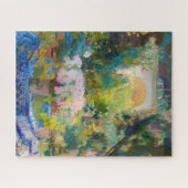 Innenhof der Casa Sorolla von Joaquin Sorolla Puzzle (Horizontal)