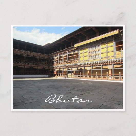 Innenhof Postkarte (Vorderseite)