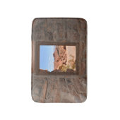 Innenkabine mit Aussicht auf das Feuertal Badematte (Vorderseite Vertikal)