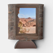 Innenkabine mit Aussicht auf das Feuertal Dosenkühler (Vorderseite)