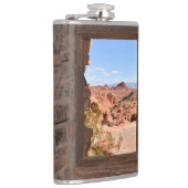 Innenkabine mit Aussicht auf das Feuertal Flachmann (Rechts)