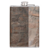 Innenkabine mit Aussicht auf das Feuertal Flachmann (Rückseite)