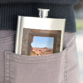 Innenkabine mit Aussicht auf das Feuertal Flachmann (Beispiel)