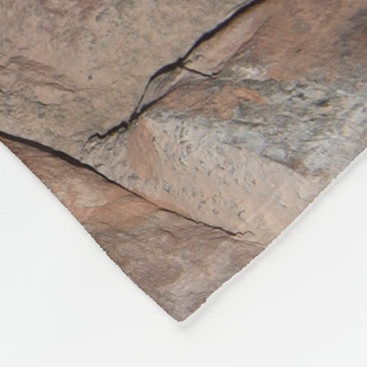 Innenkabine mit Aussicht auf das Feuertal Fleecedecke (Ecke)