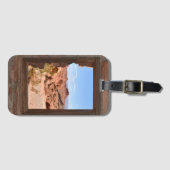 Innenkabine mit Aussicht auf das Feuertal Gepäckanhänger (Vorderseite (Horizontal))