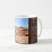 Innenkabine mit Aussicht auf das Feuertal Kaffeetasse (VorderseiteRechts)