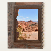 Innenkabine mit Aussicht auf das Feuertal Planer (Rückseite)