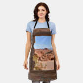 Innenkabine mit Aussicht auf das Feuertal Schürze (Getragen)