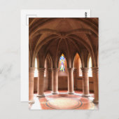 Innenkammer mit Säulen, Berg Stuart, Schottland Postkarte (Vorne/Hinten)