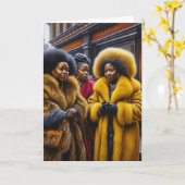 Innenkarte Karte (Gelbe Blume)