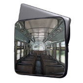 Innenlaptophülse des Retro Busses Laptopschutzhülle (Vorderseite Links)