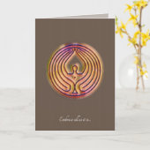 INNENLICHT - NEWSEUR Art Card Karte (Gelbe Blume)