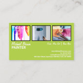 Innenmauermalerei im Grünen Haus Visitenkarte (Rückseite)