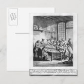 Innenministerium der Kleinpost in Paris Postkarte (Vorne/Hinten)