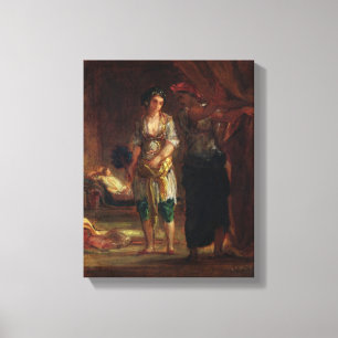 Innenministerium eines Harem in Oran, c.1847 Leinwanddruck
