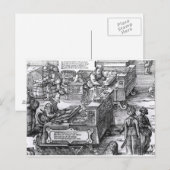 Innenministerium Postkarte (Vorne/Hinten)