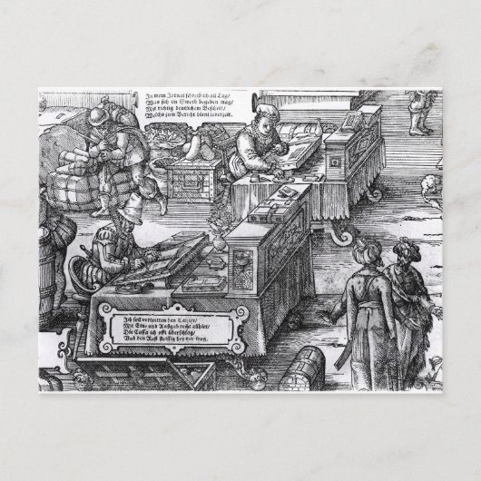 Innenministerium Postkarte (Vorderseite)