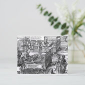 Innenministerium Postkarte (Stehend Vorderseite)