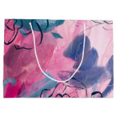 Innenmusik - Blumenkizze Große Geschenktüte (Rückseite)