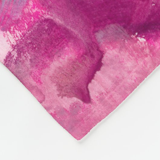 Innenmusik - Blumenskizze Fleecedecke (Ecke)