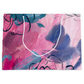 Innenmusik - Blumenskizze Große Geschenktüte (Vorderseite)