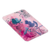 Innenmusik - Blumenskizze Magnet (Rechte Seite)