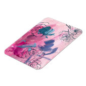 Innenmusik - Blumenskizze Magnet (Linke Seite)