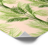 Innenoase | Baumstruktur Muster Poster (Ecke)