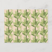 Innenoase | Baumstruktur Muster Postkarte (Vorderseite)