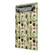 Innenoase | Pflanze Lineup Muster Mini Klemmbrett (Gewinkelt2)