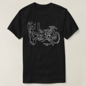 Innenohr Audiologe Vestibulartherapie T-Shirt (Design vorne)